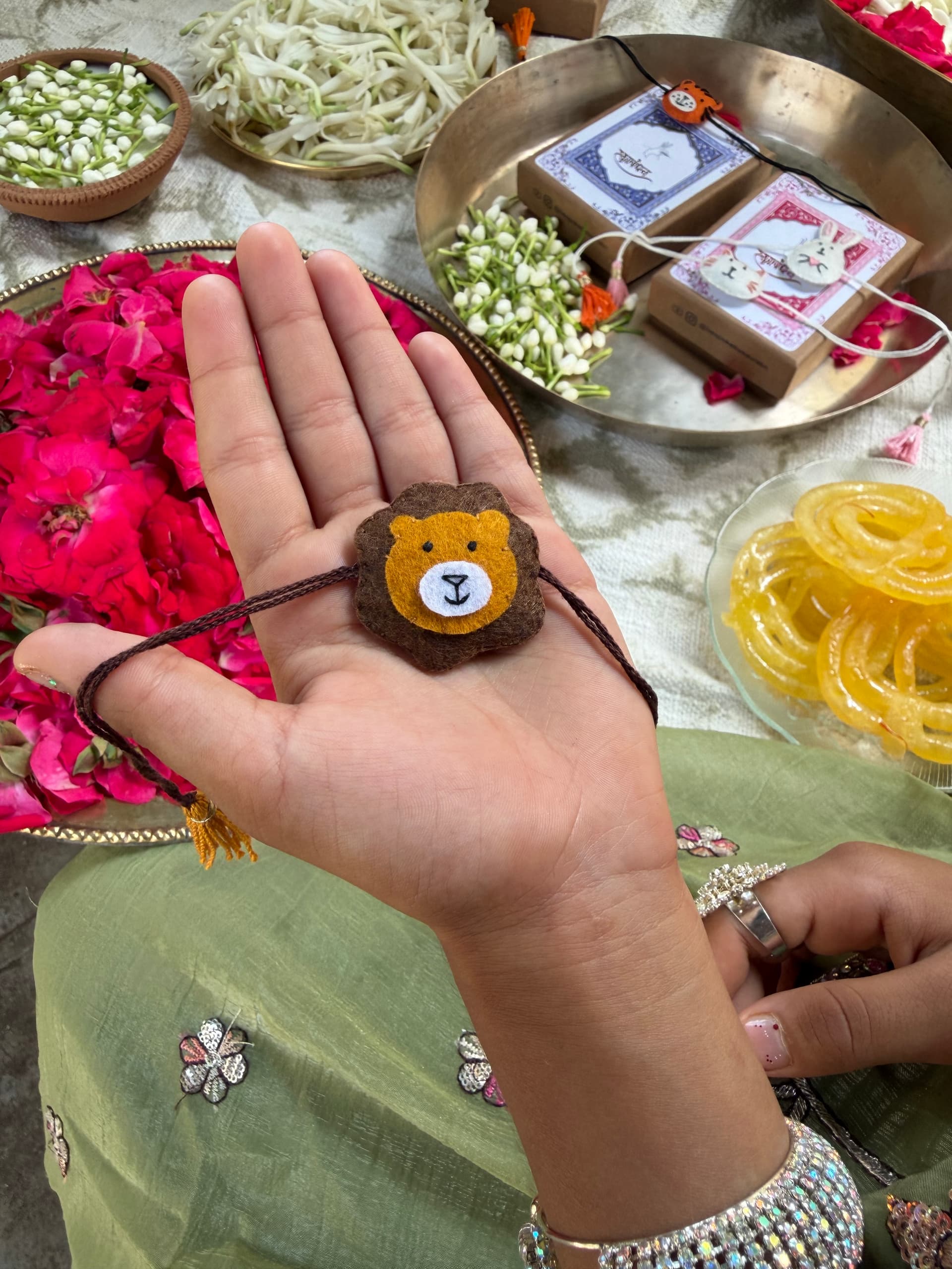 Lion Rakhi 🦁 view 2