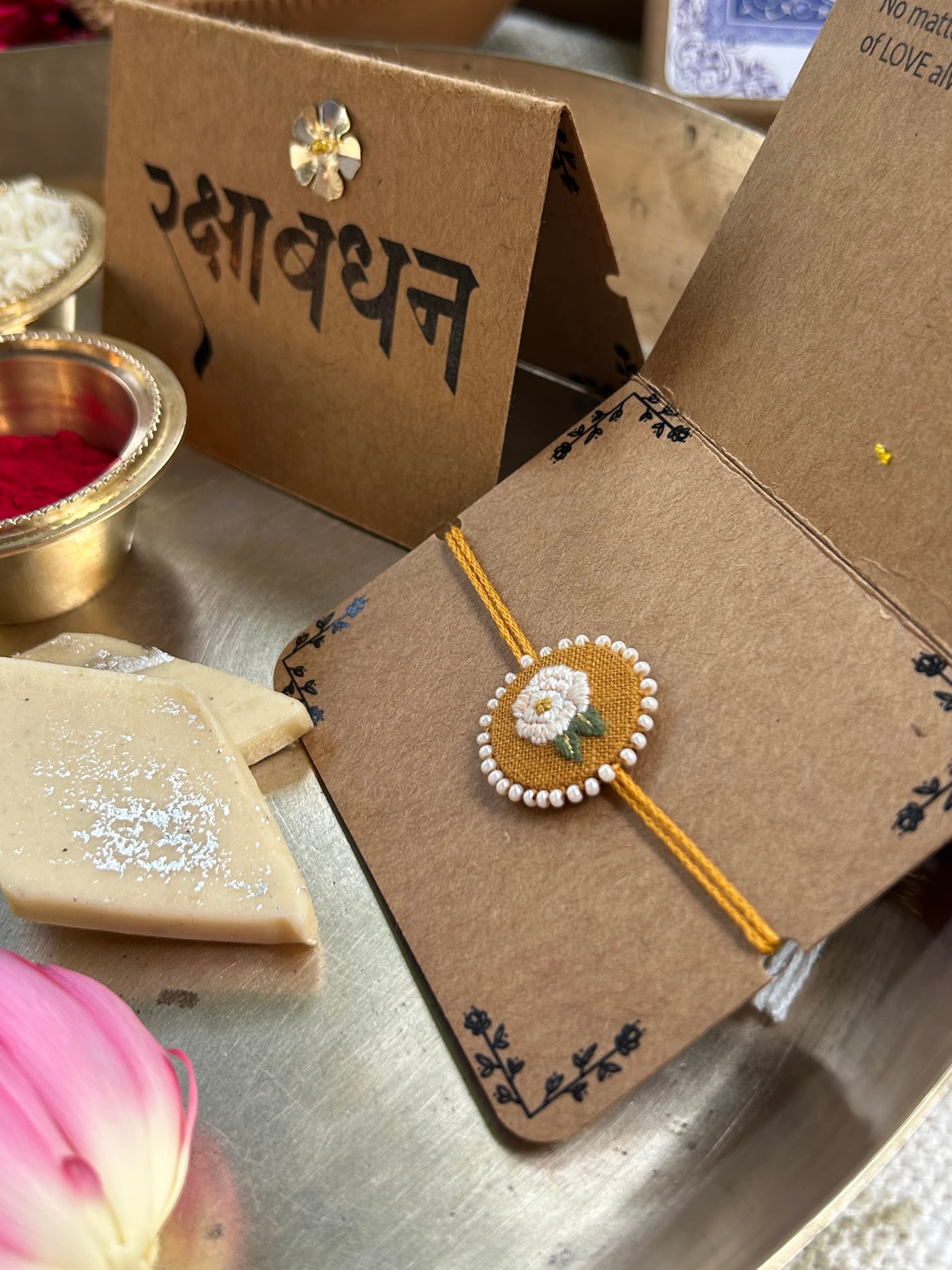 Gulab Rakhi view 3