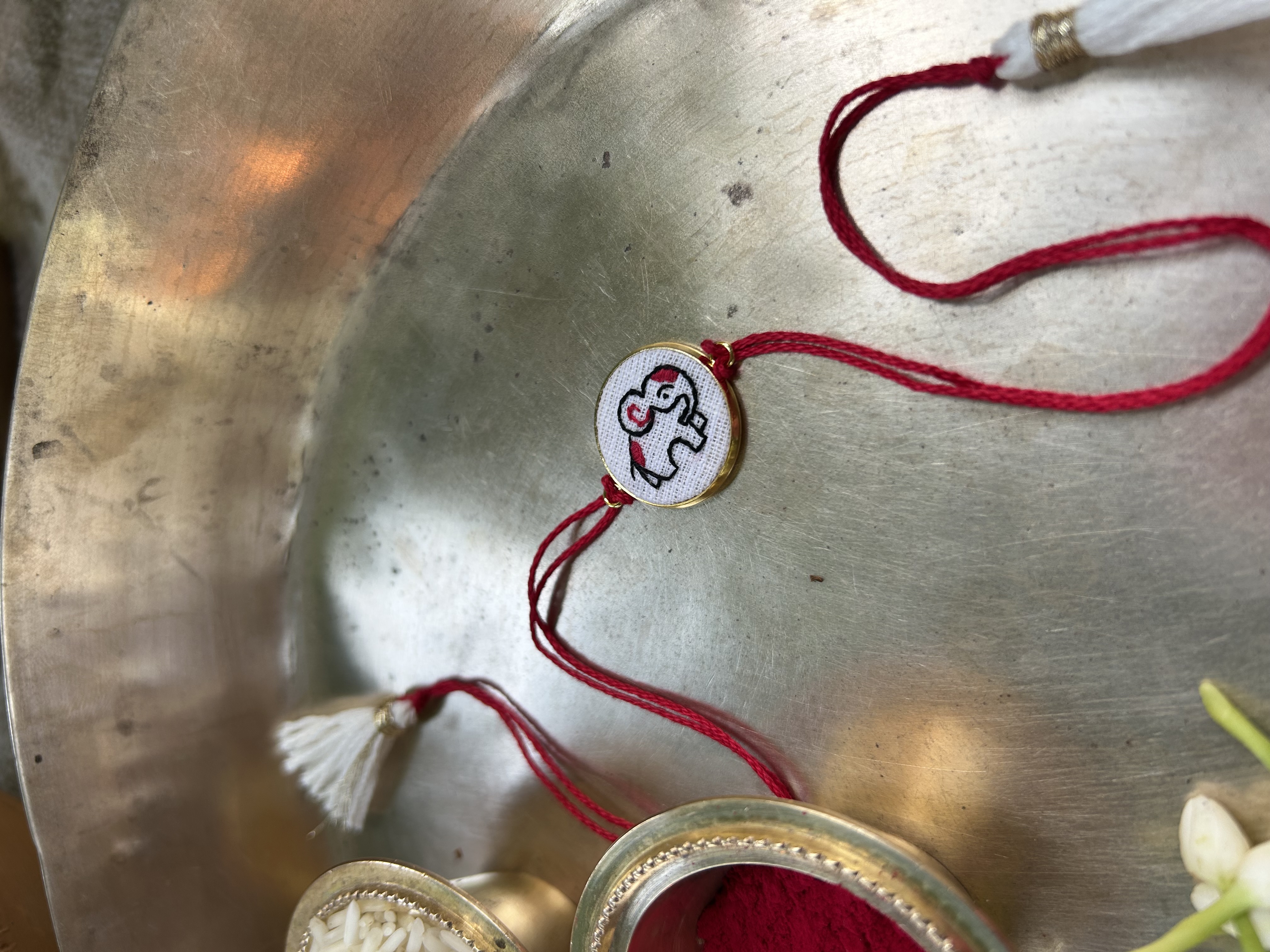 Elephant Rakhi view 3