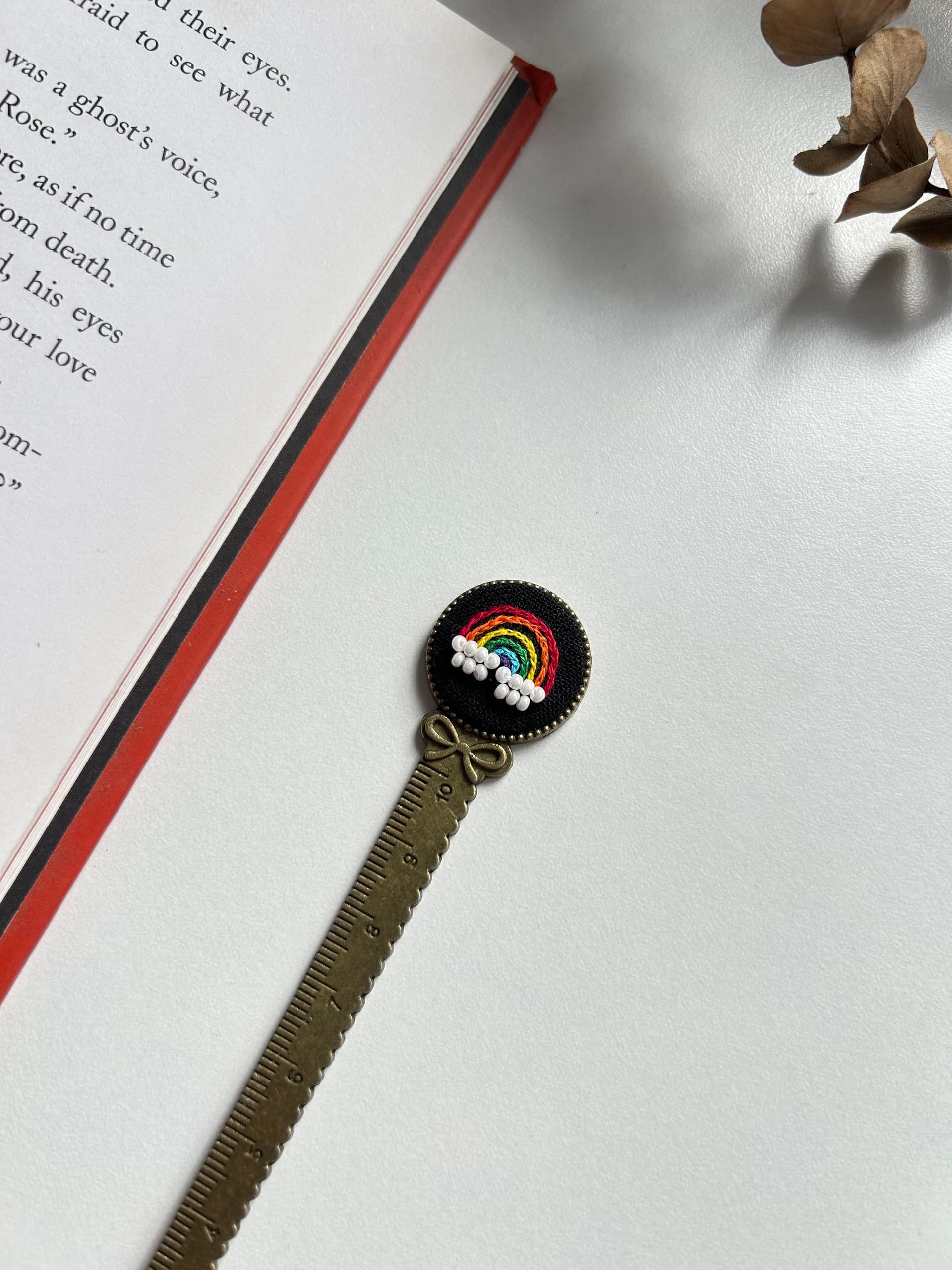 Rainbow scale bookmark  view 2