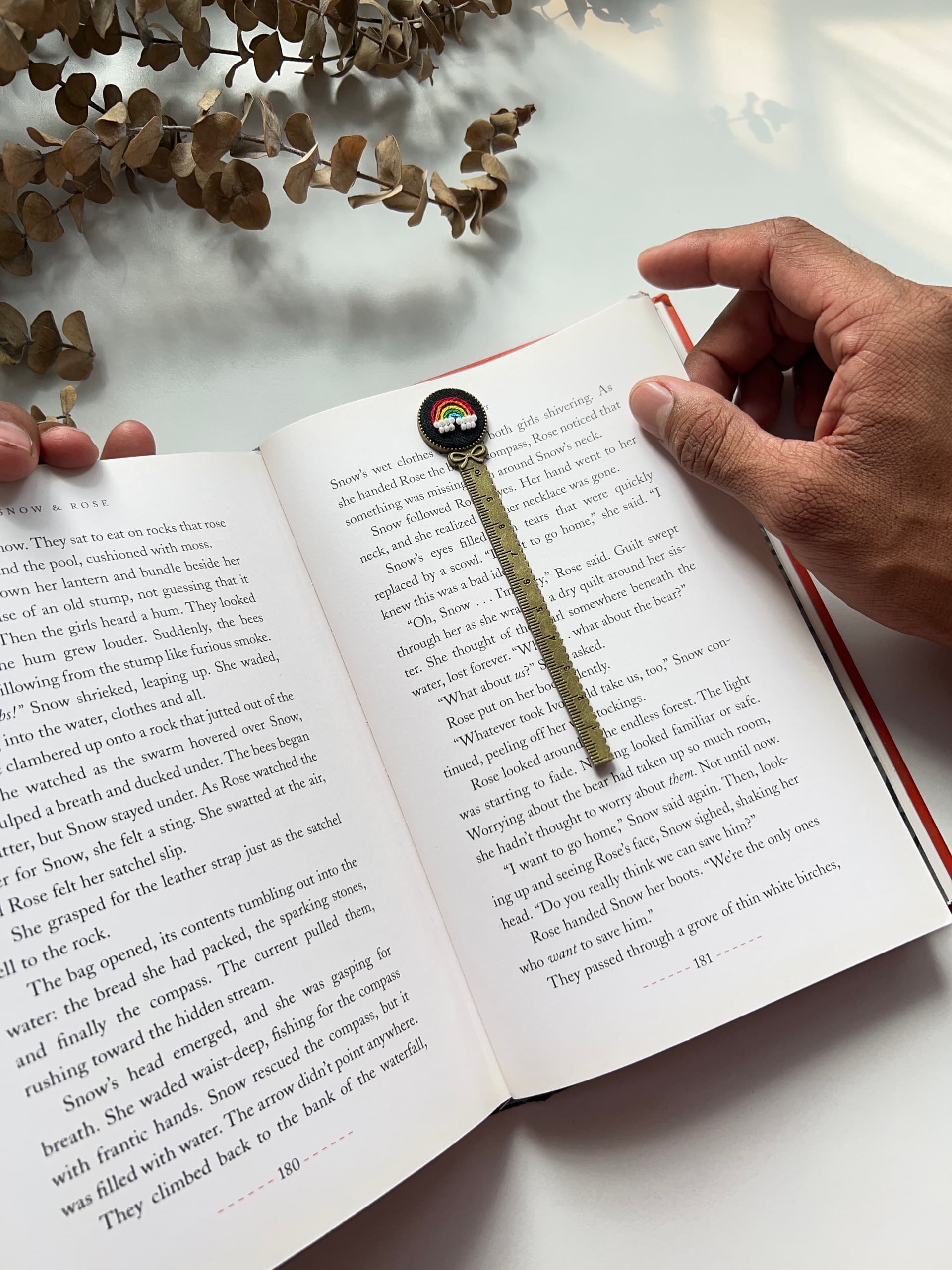 Rainbow scale bookmark  view 4