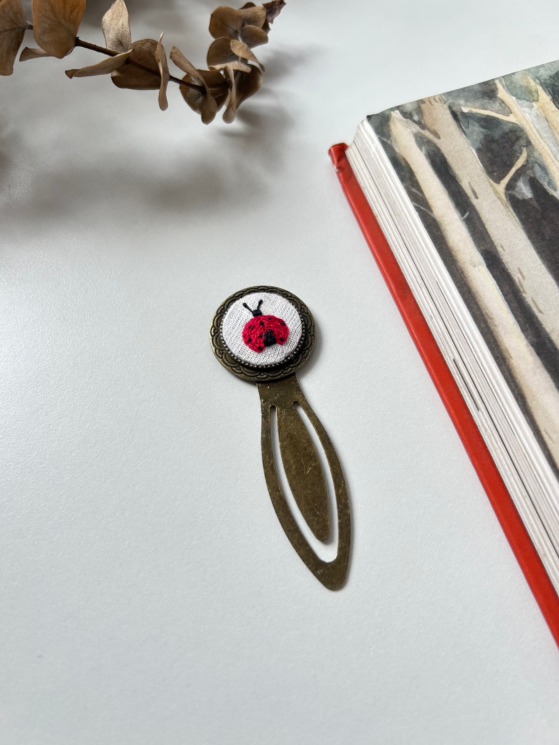 Beetle bookmark  view 2