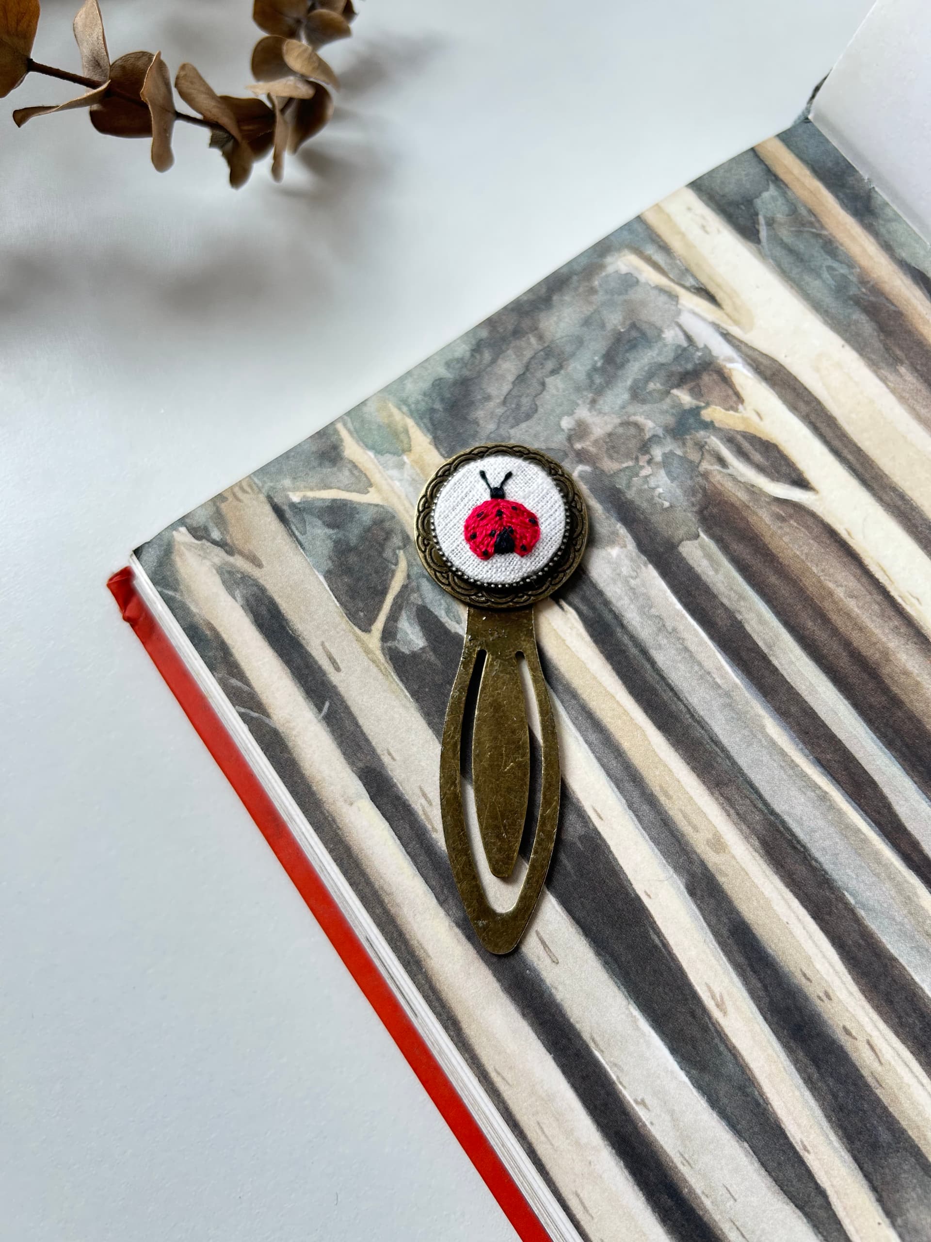 Beetle bookmark  view 3