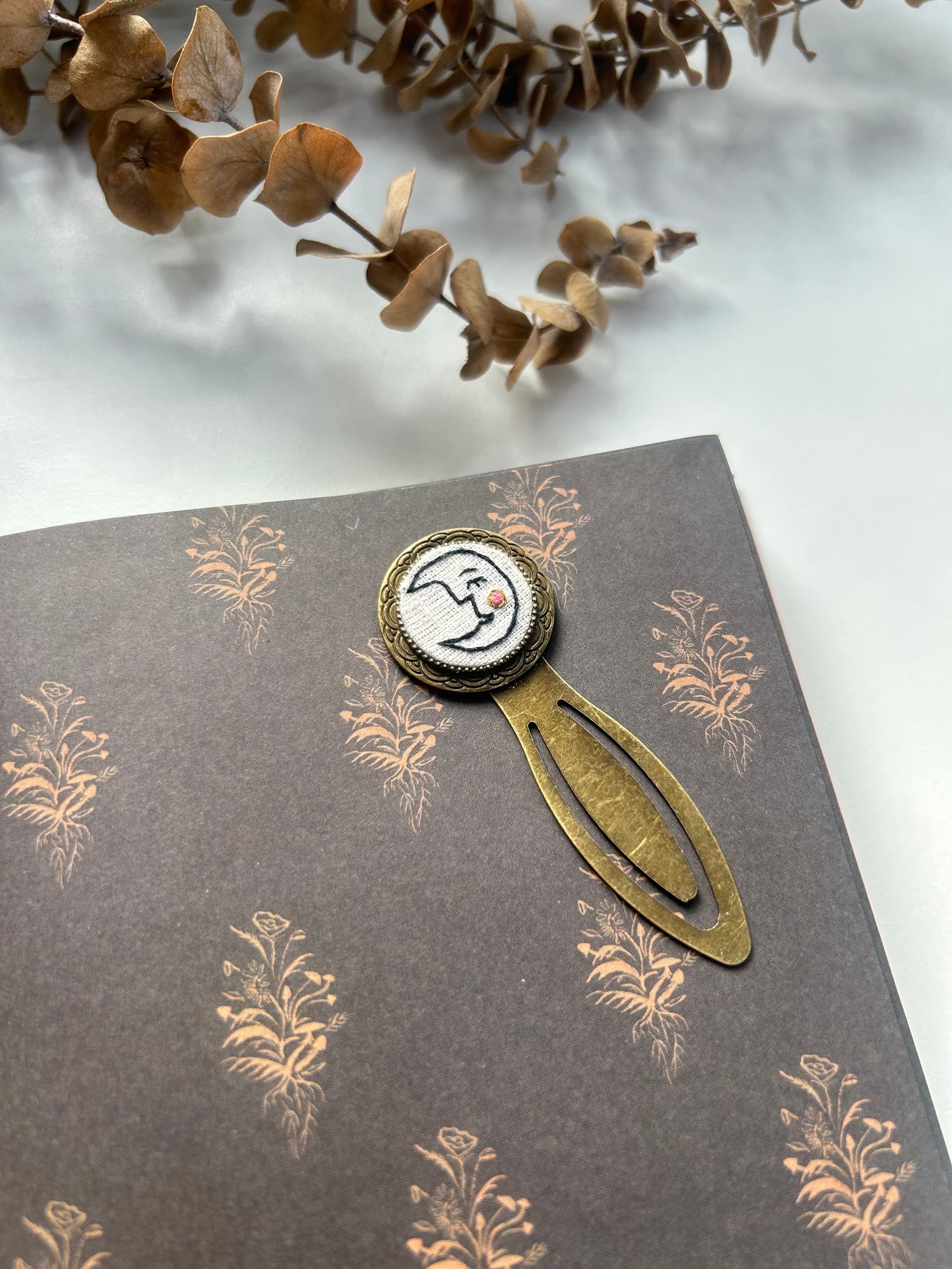 Moon bookmark  view 2