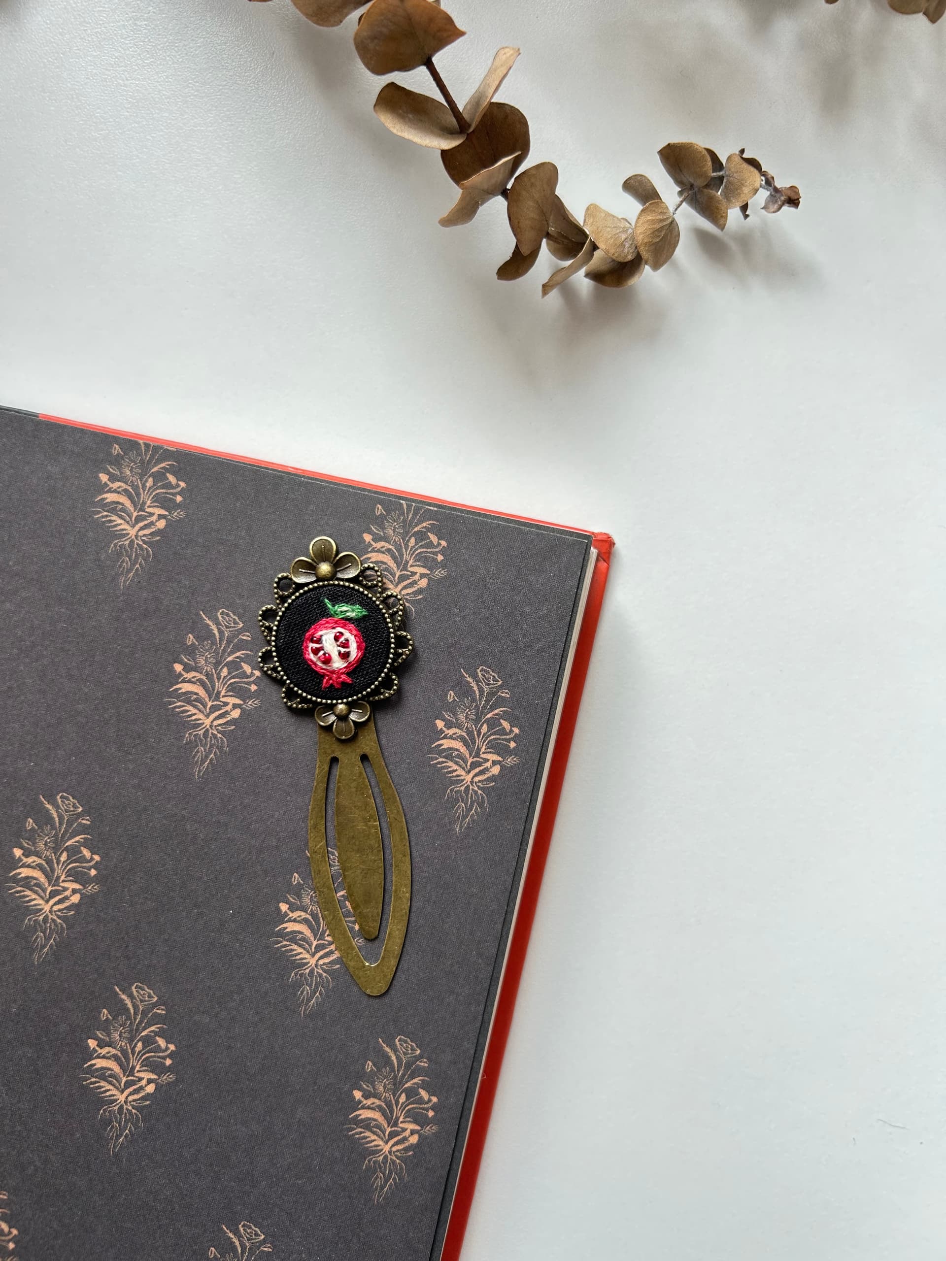 Pomegranate bookmark  view 2