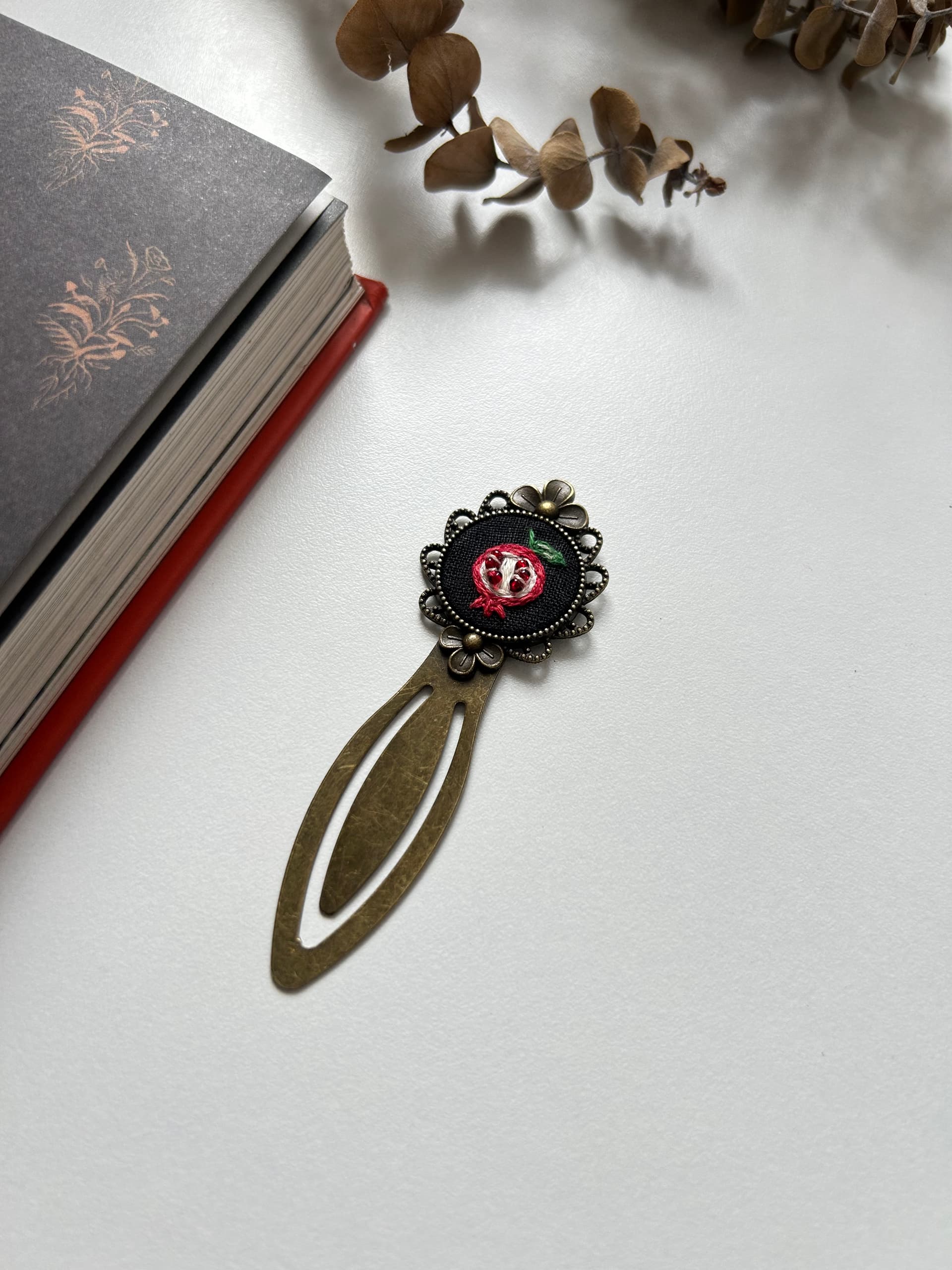 Pomegranate bookmark  view 3