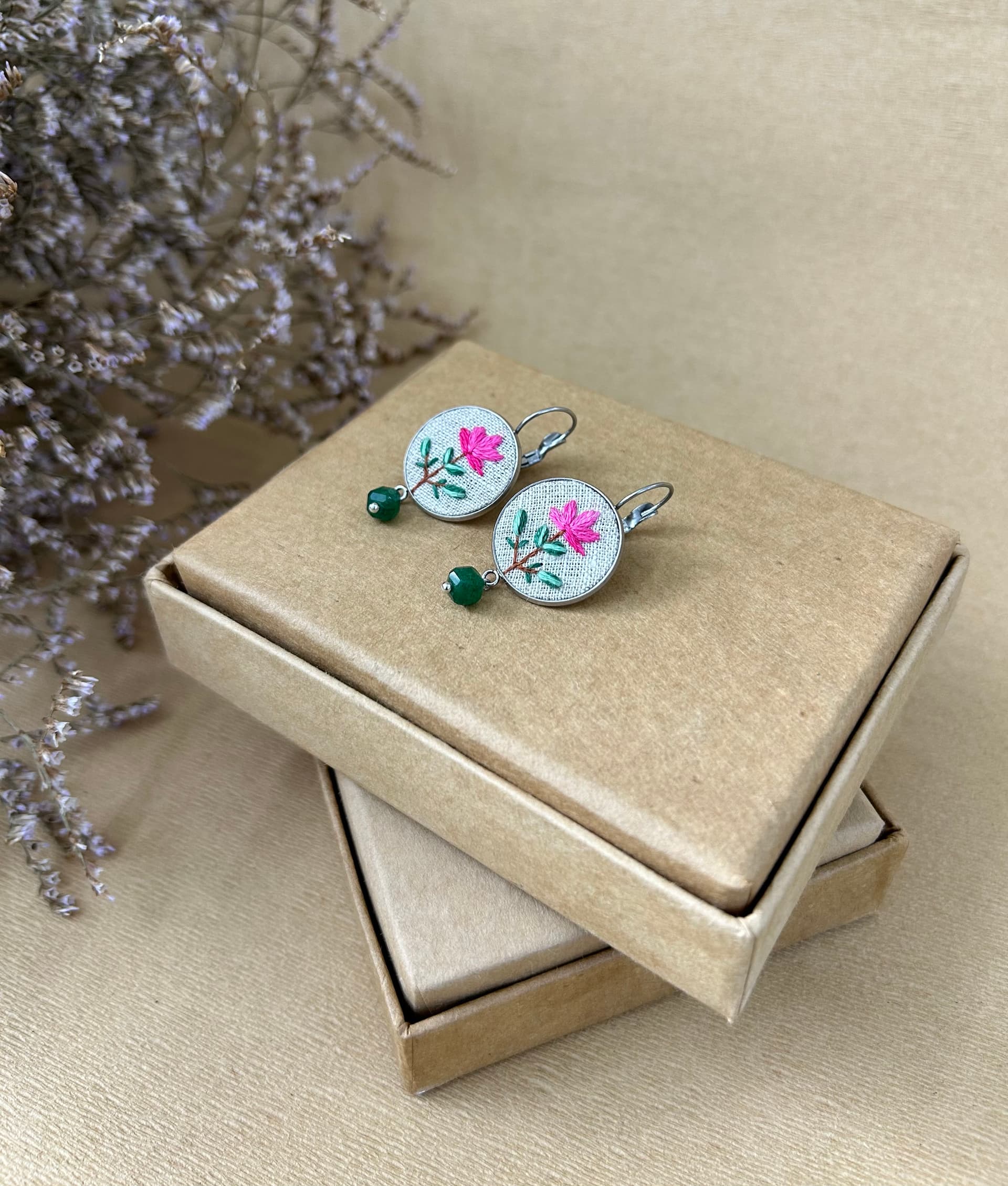 Lotus Earrings 