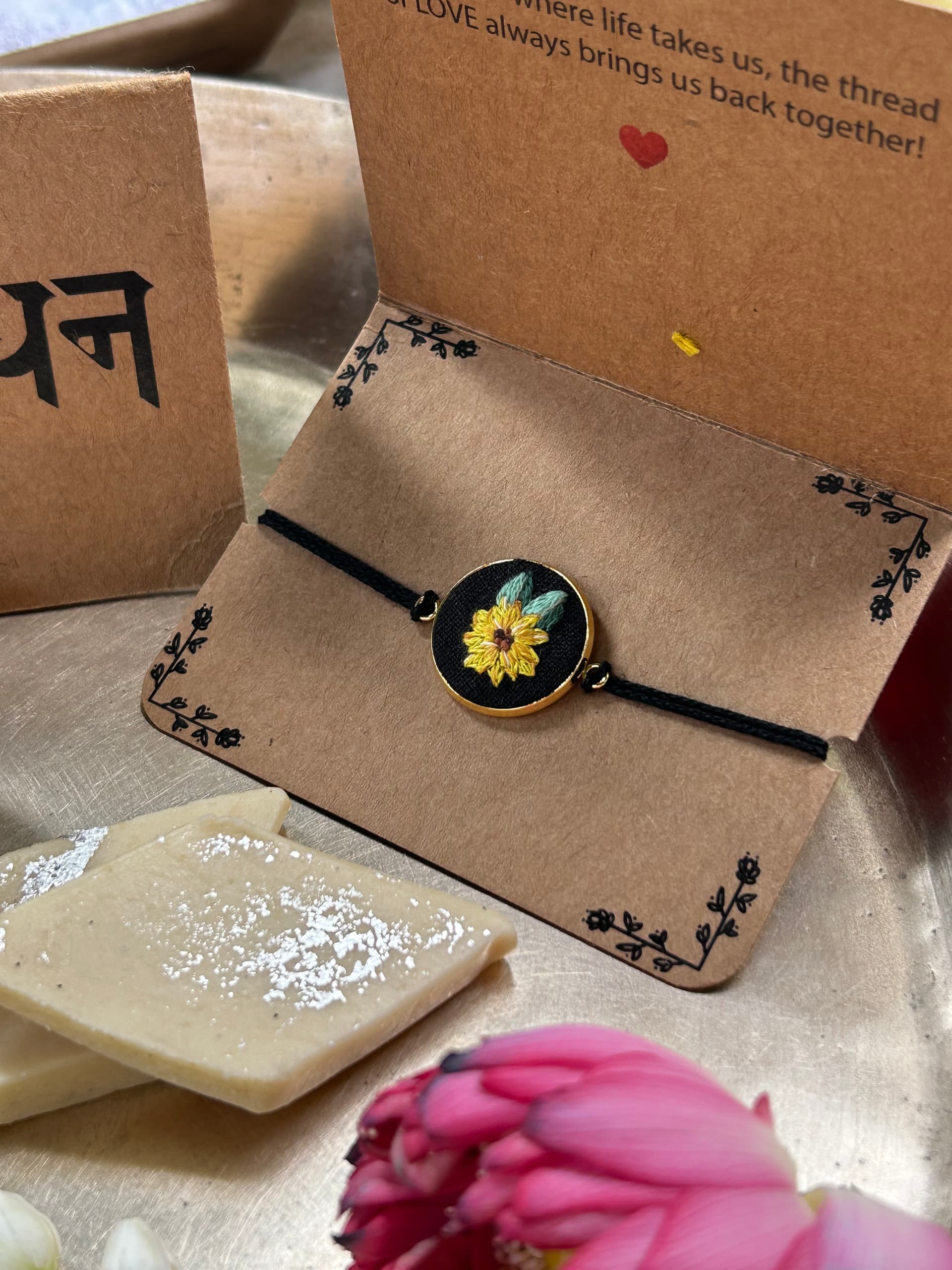 Sunflower Rakhi