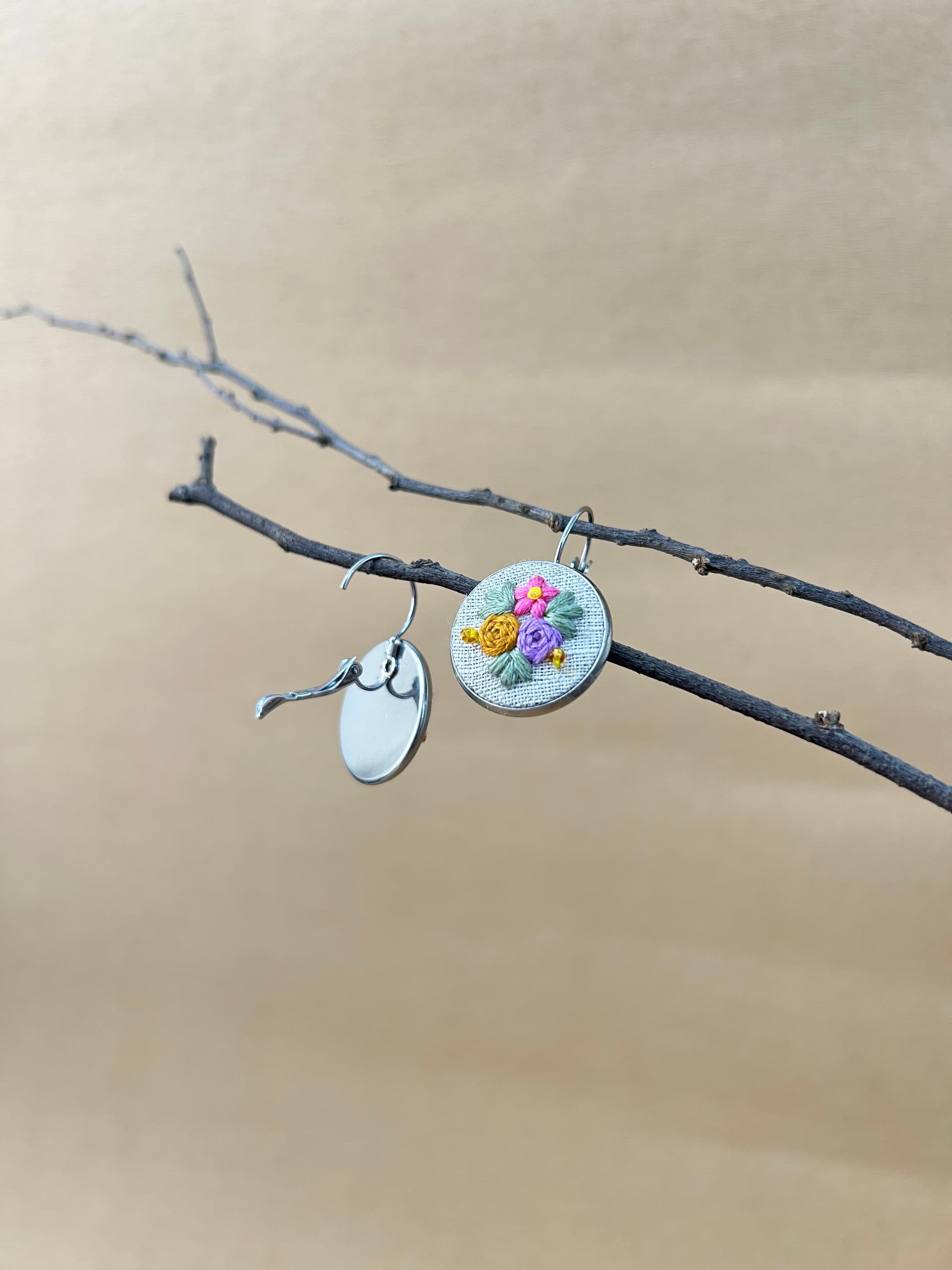 Mini Bouquet Earrings  view 4