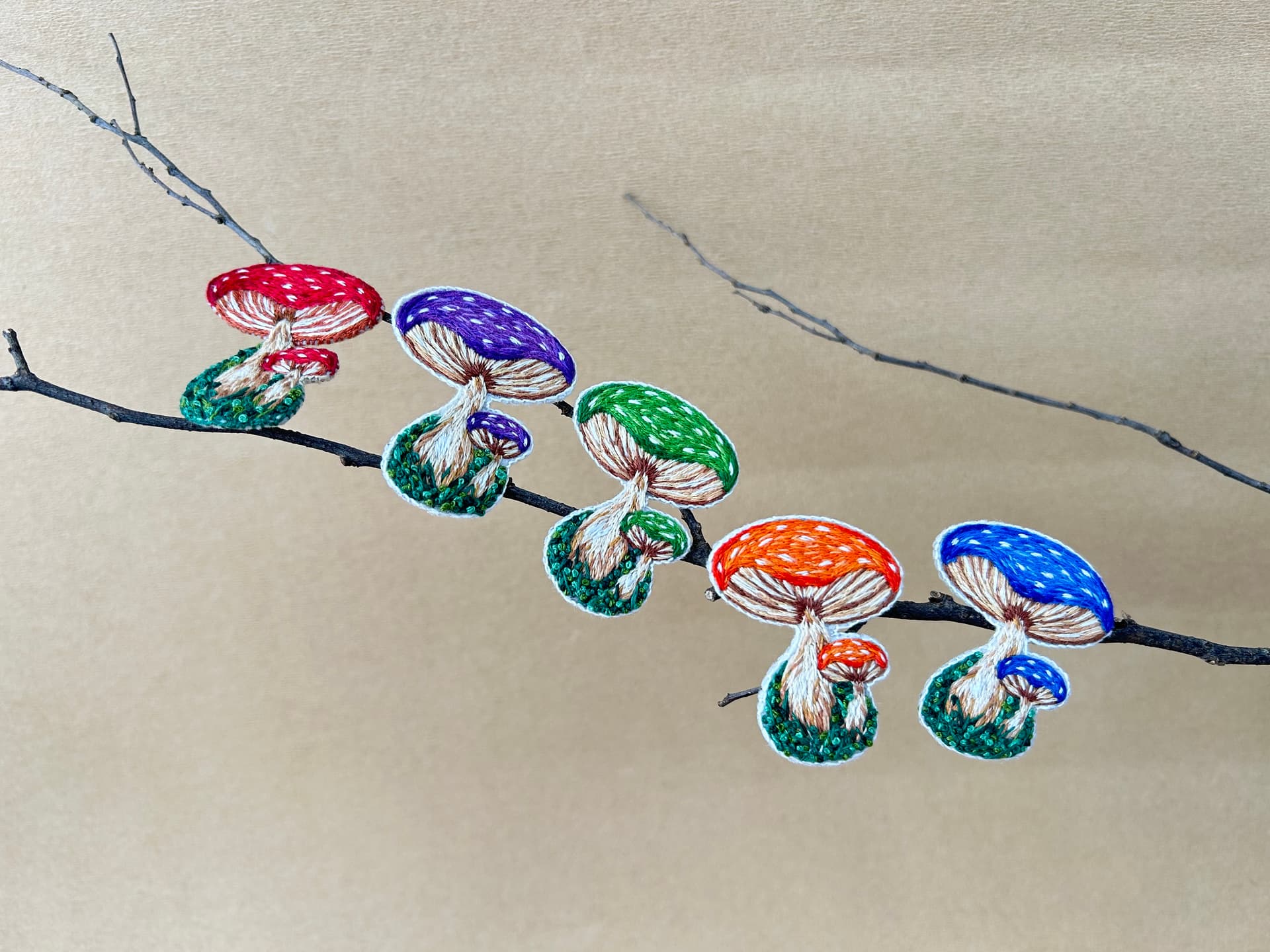 Mushroom Brooch pin 🍄