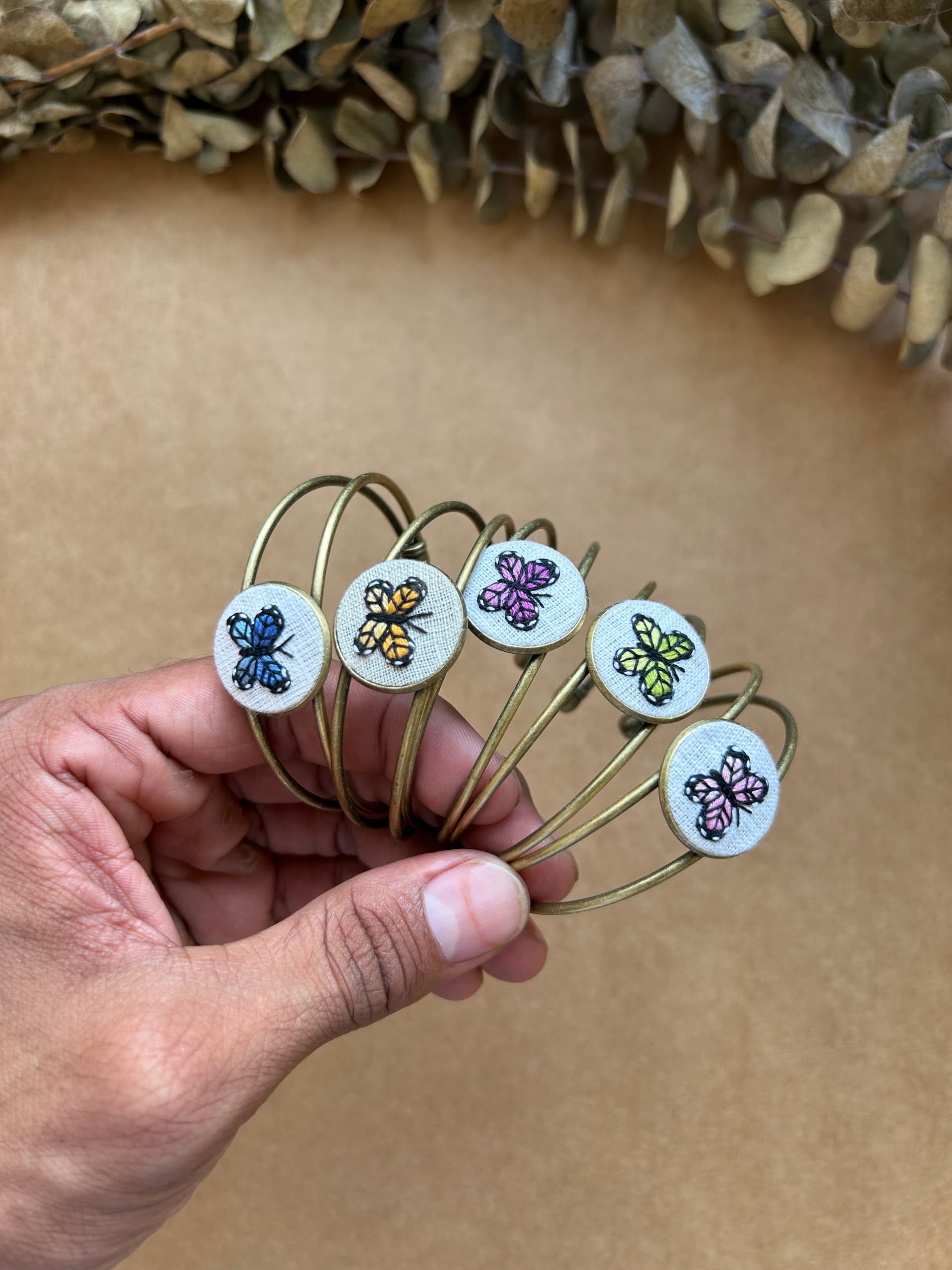 Butterfly bracelet  view 1