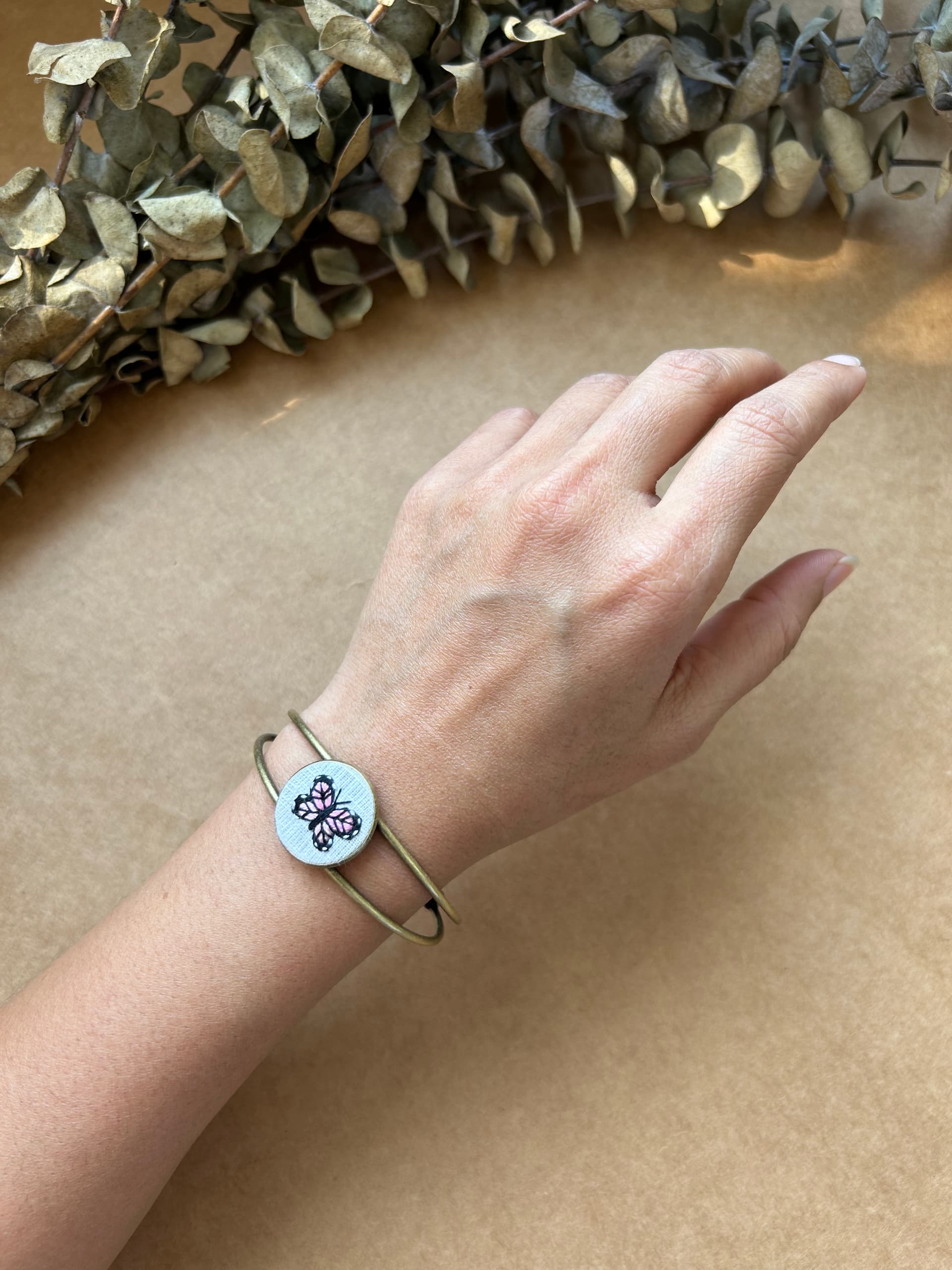 Butterfly bracelet  view 2